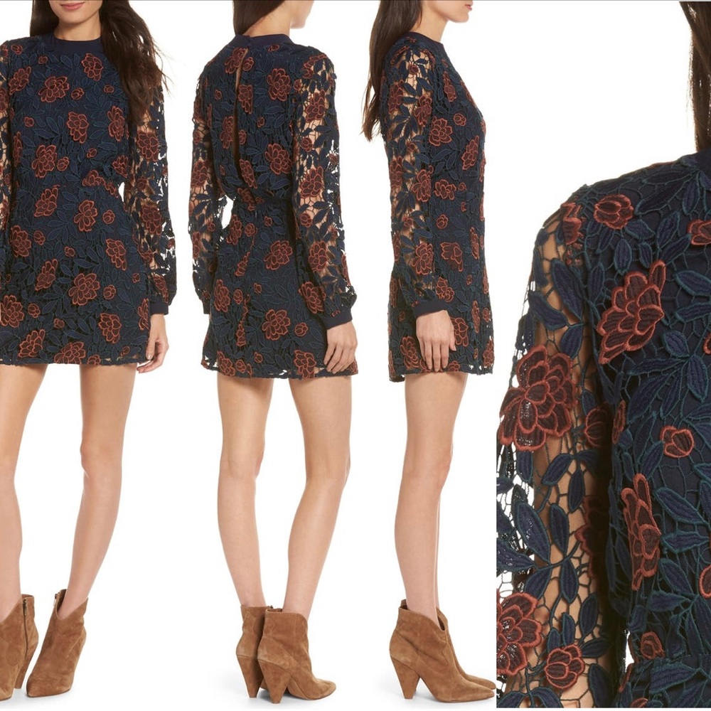 Ali & Jay Lace Mini Dress